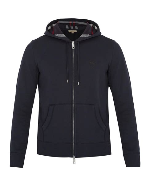 burberry zip up hoodie blue|Burberry white half zip pullover.